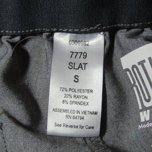 Roth Wear Hutton Straight Leg Gray Scrub Pants Men Sz S 7779 Nurse Vet Tech CNA - Picture 9 of 13